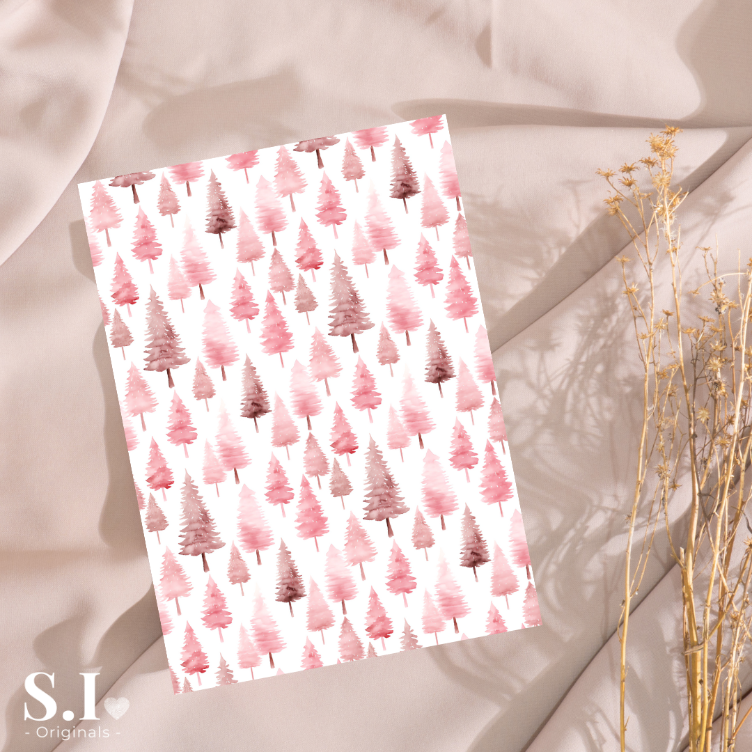 Transfer Paper - Christmas | Voor Polymeer Klei - Water Transfer Paper - 2510-121