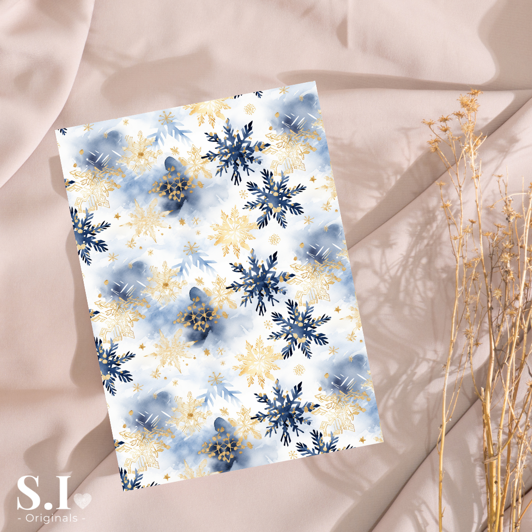Transfer Paper - Christmas | Voor Polymeer Klei - Water Transfer Paper - 2510-135