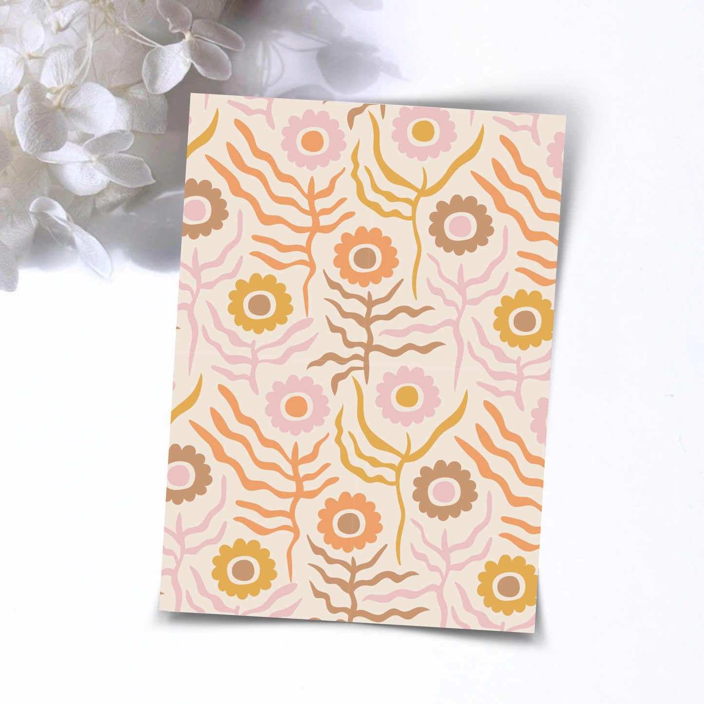 Transfer Paper – Groovy | Voor Polymeer Klei - Water Transfer Paper - 037