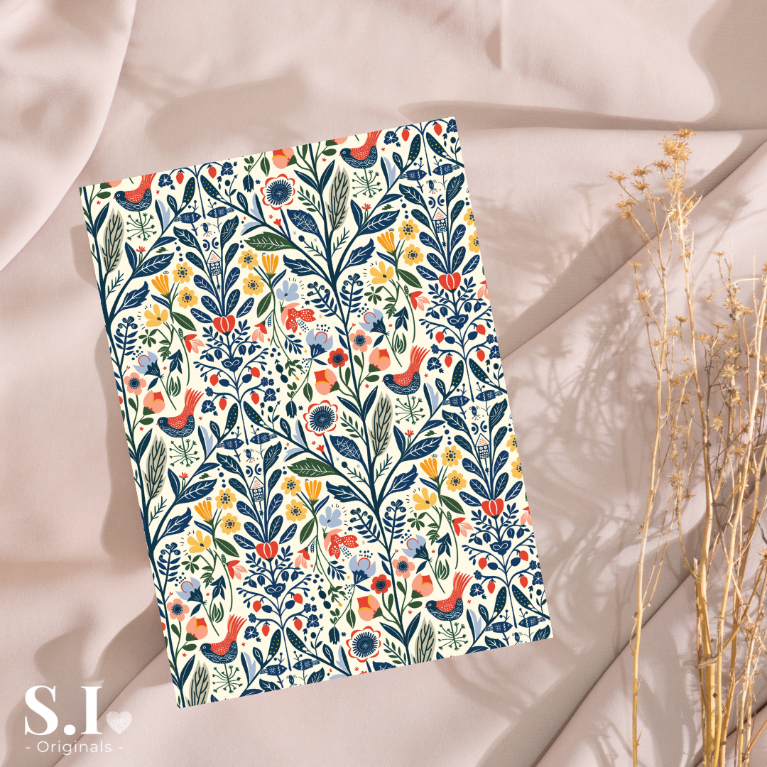 Transfer Paper - Nordic Tales | Voor Polymeer Klei - Water Transfer Paper - 0925-079