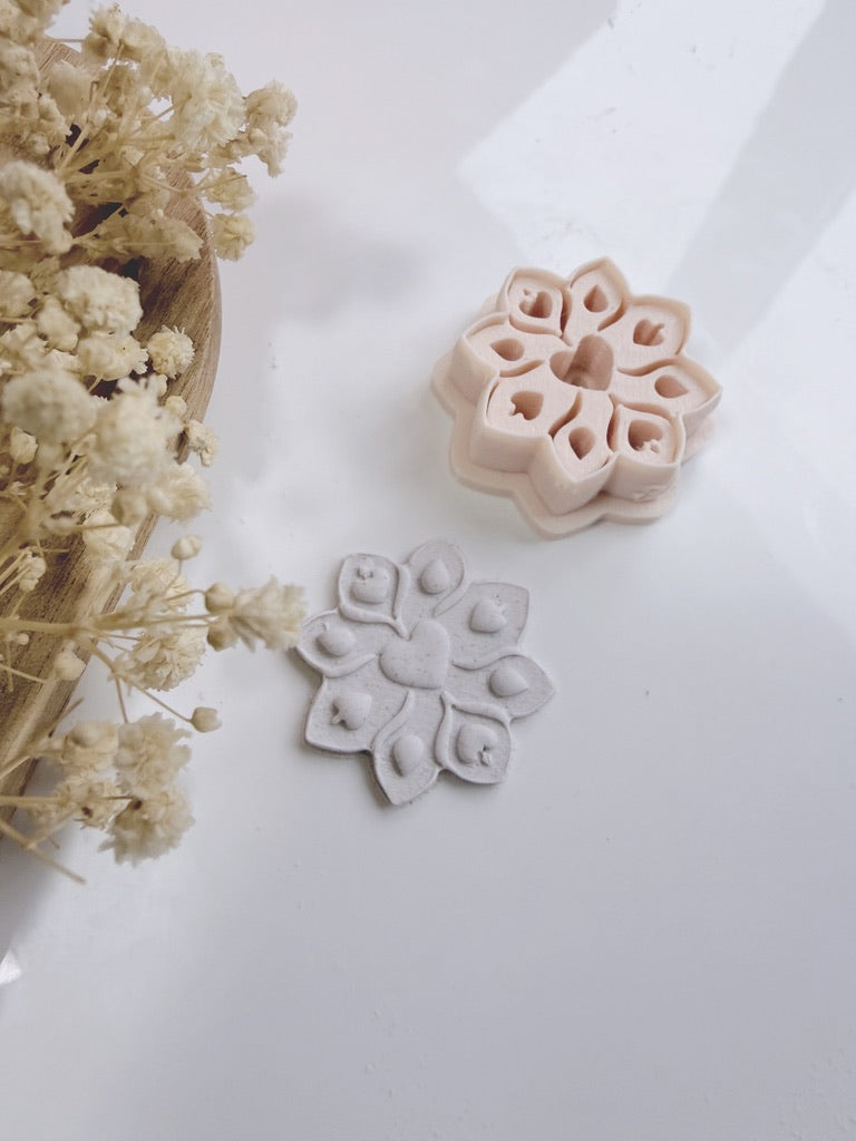 Vintage Bloom Heart Cutter