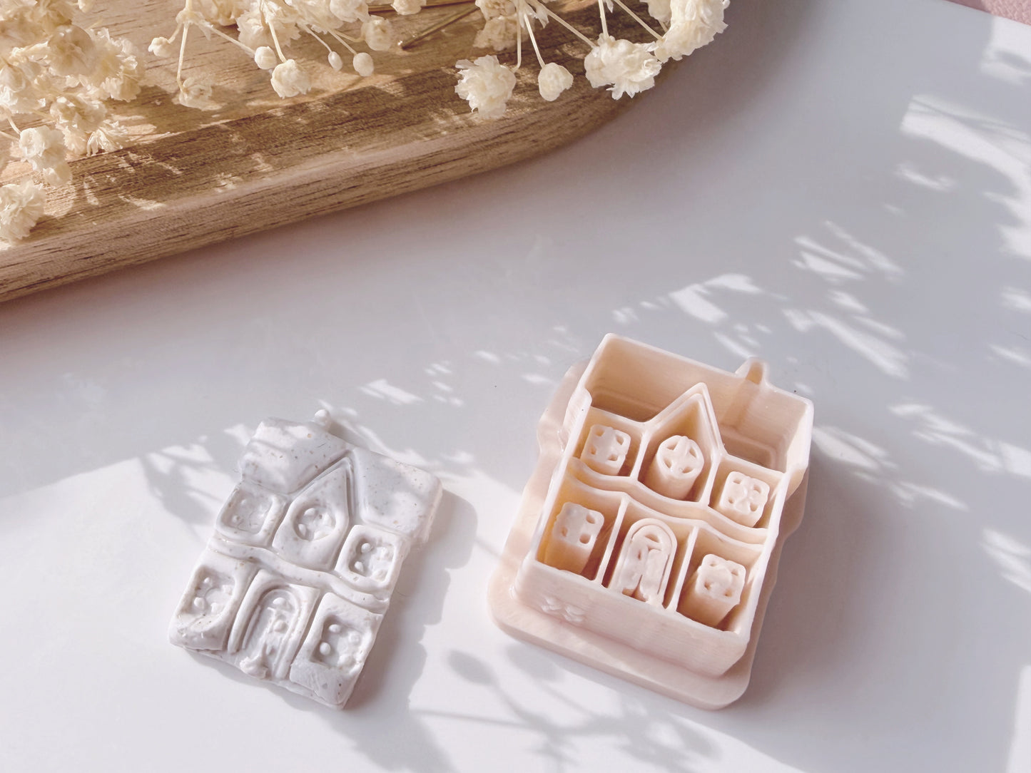 Santa House Clay Cutter