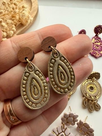 Arcelle Drop Earrings – Stud & Dangles Collection ⭐ - S.I. Originals