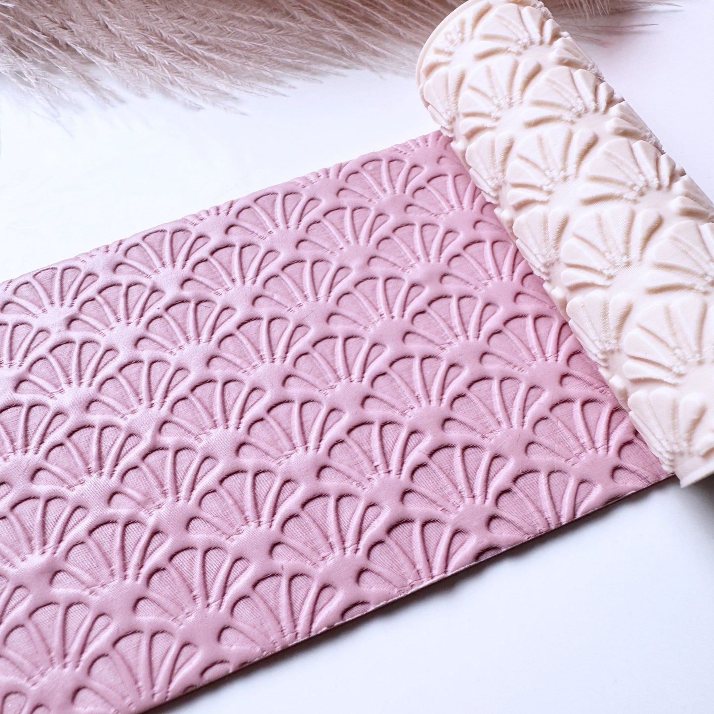 Art Deco Fan Texture Roller - S.I. Originals