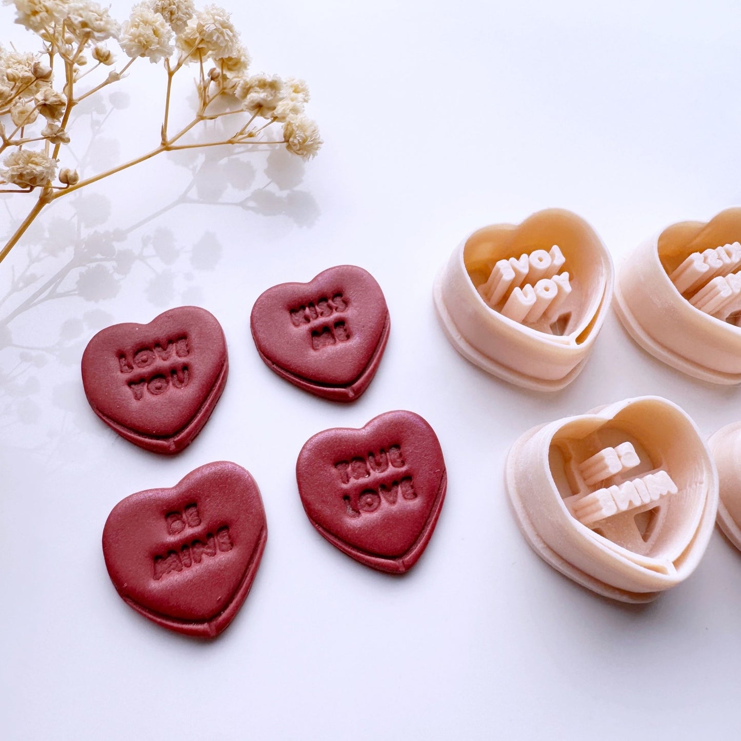 Candy hearts cutter set - S.I. Originals