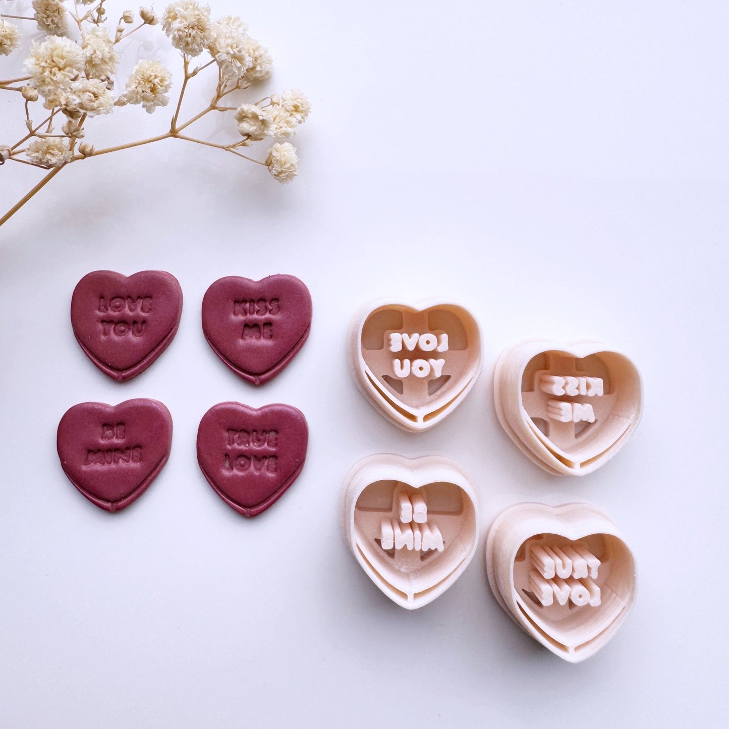 Candy hearts cutter set - S.I. Originals