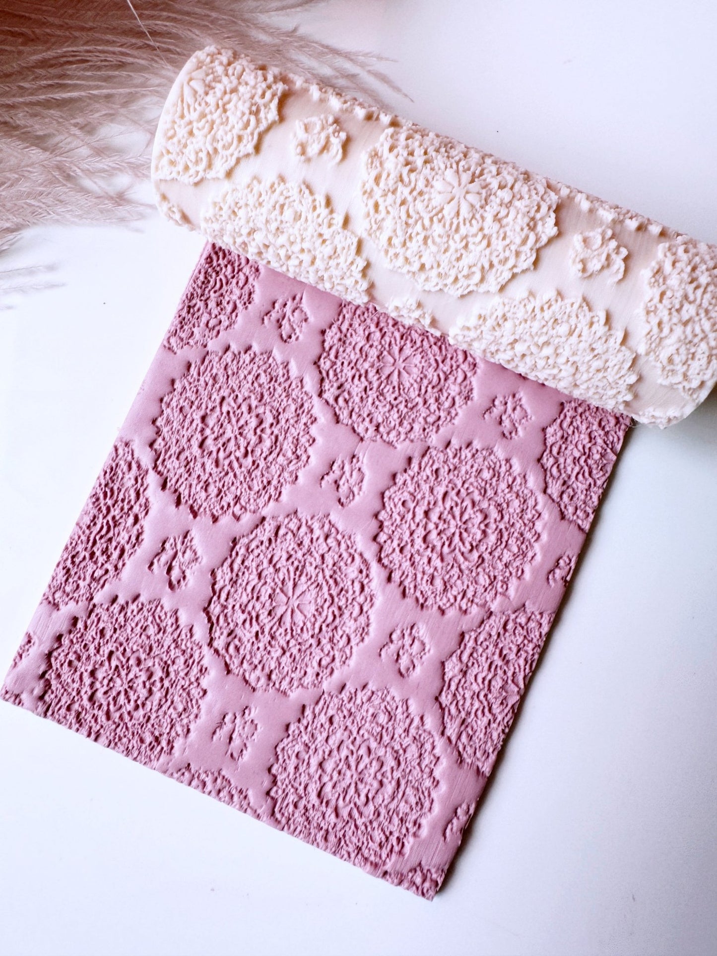 Fuzzy mandala texture roller - S.I. Originals