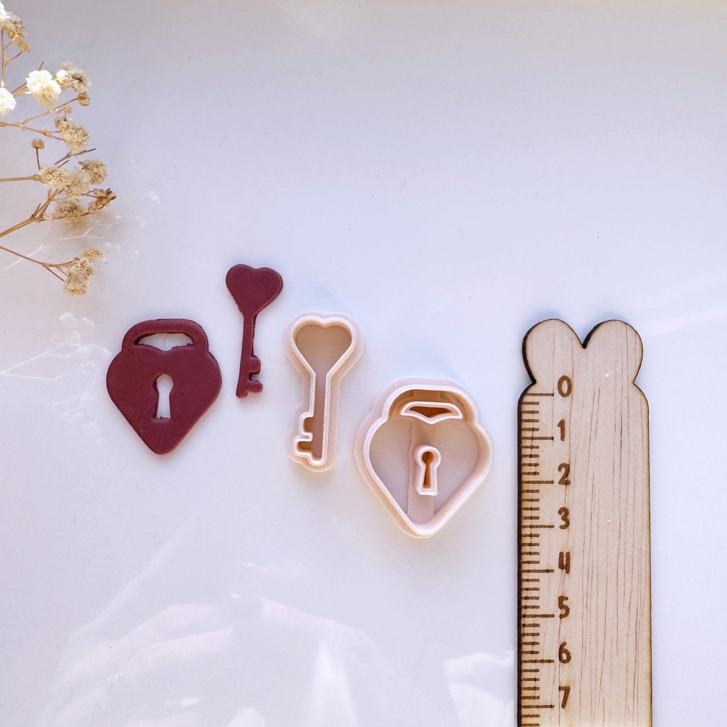 Heart lock cutter set - S.I. Originals