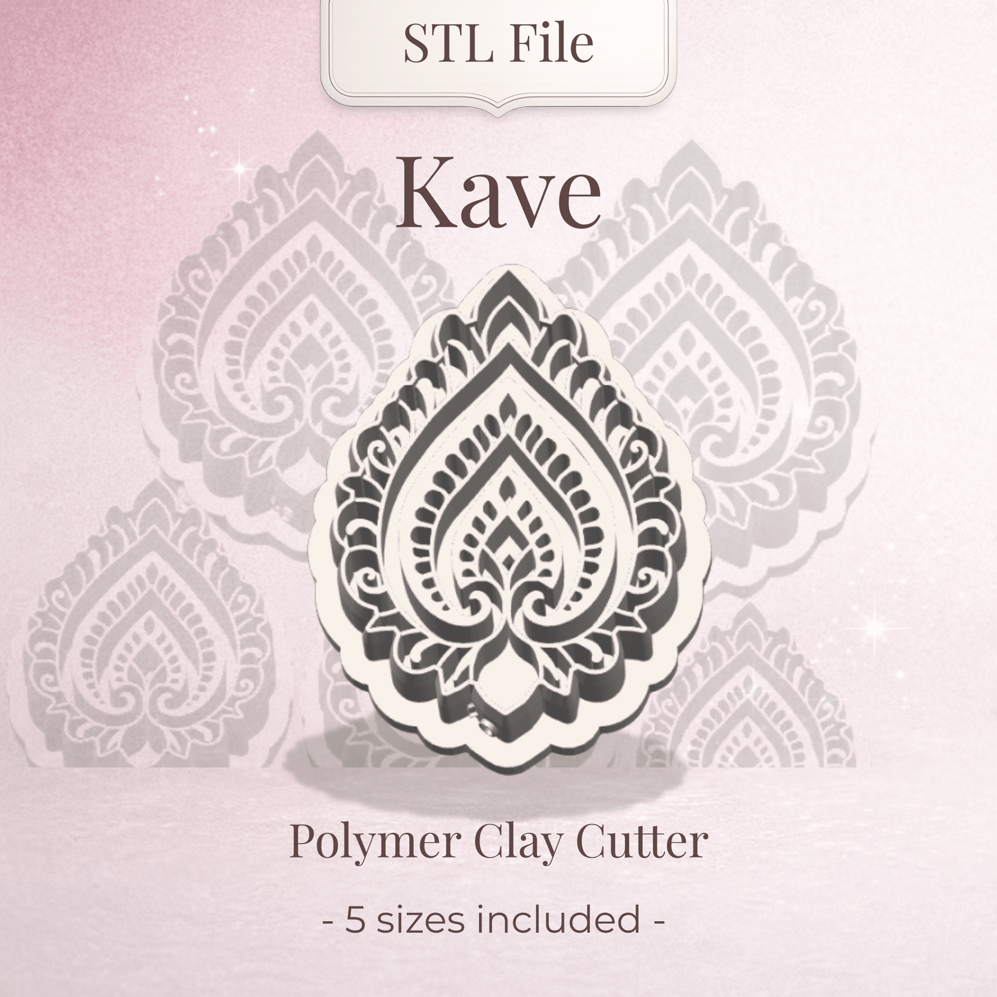 Kave cutter - digital STL file - S.I. Originals