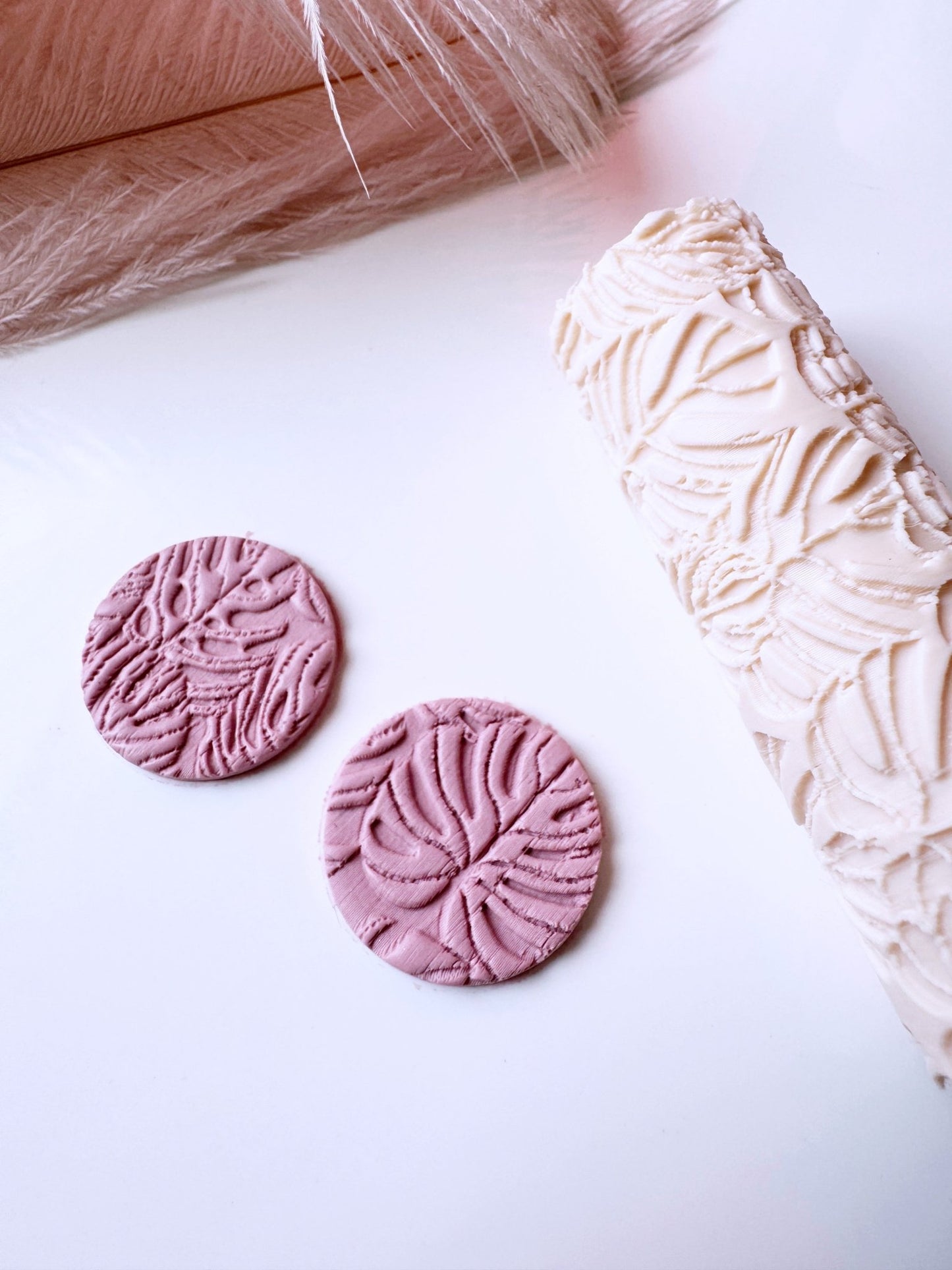 Monstera leafs texture roller - S.I. Originals