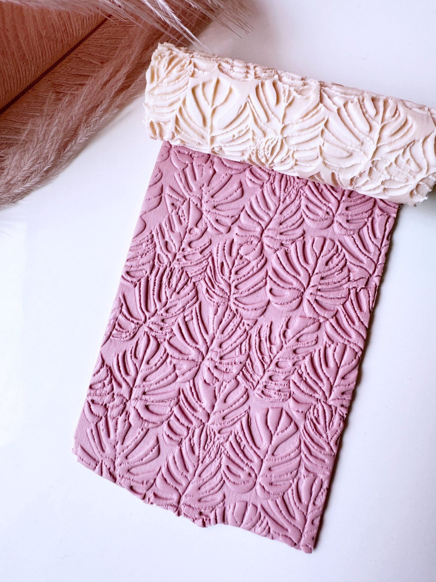 Monstera leafs texture roller - S.I. Originals