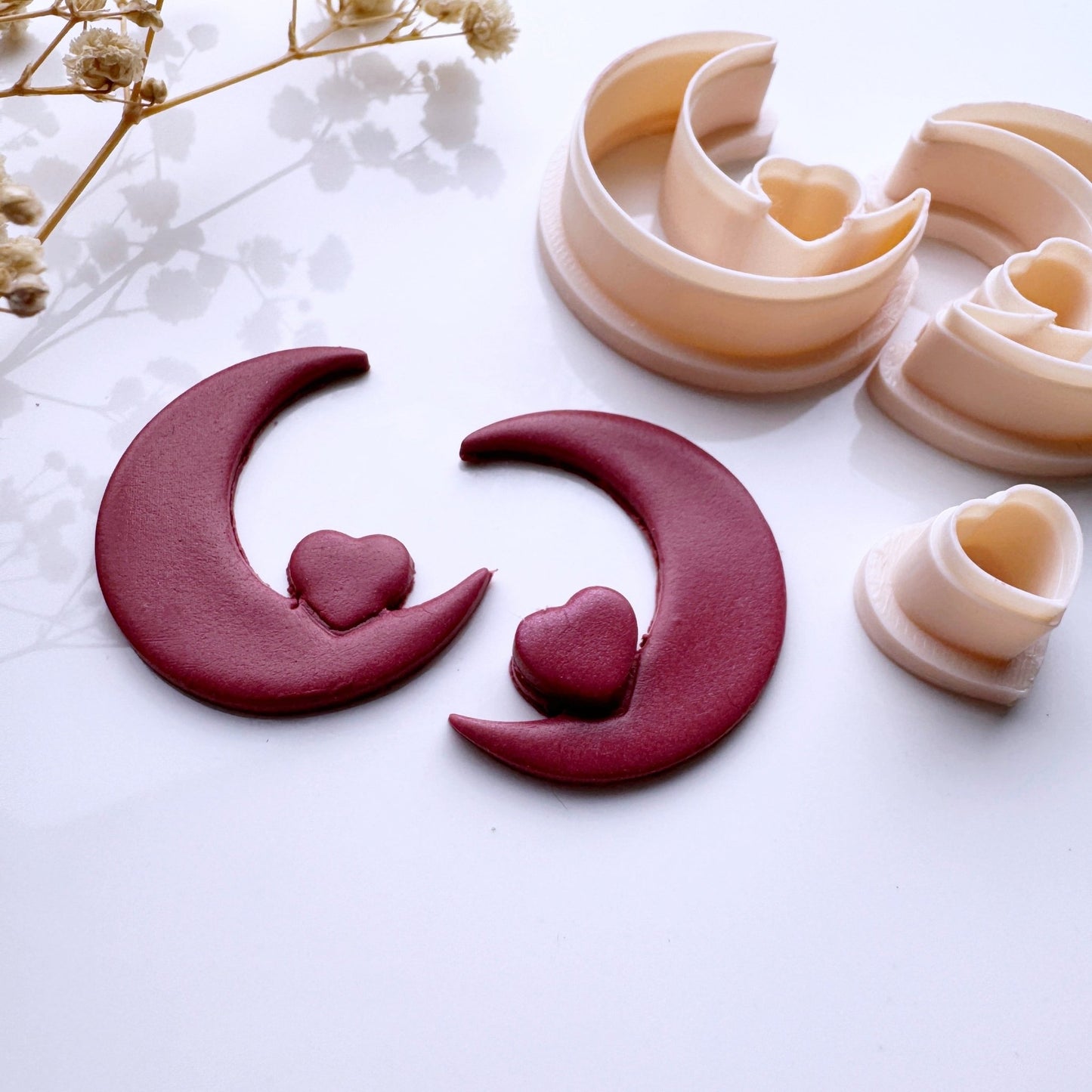 Moon and heart cutter set - S.I. Originals