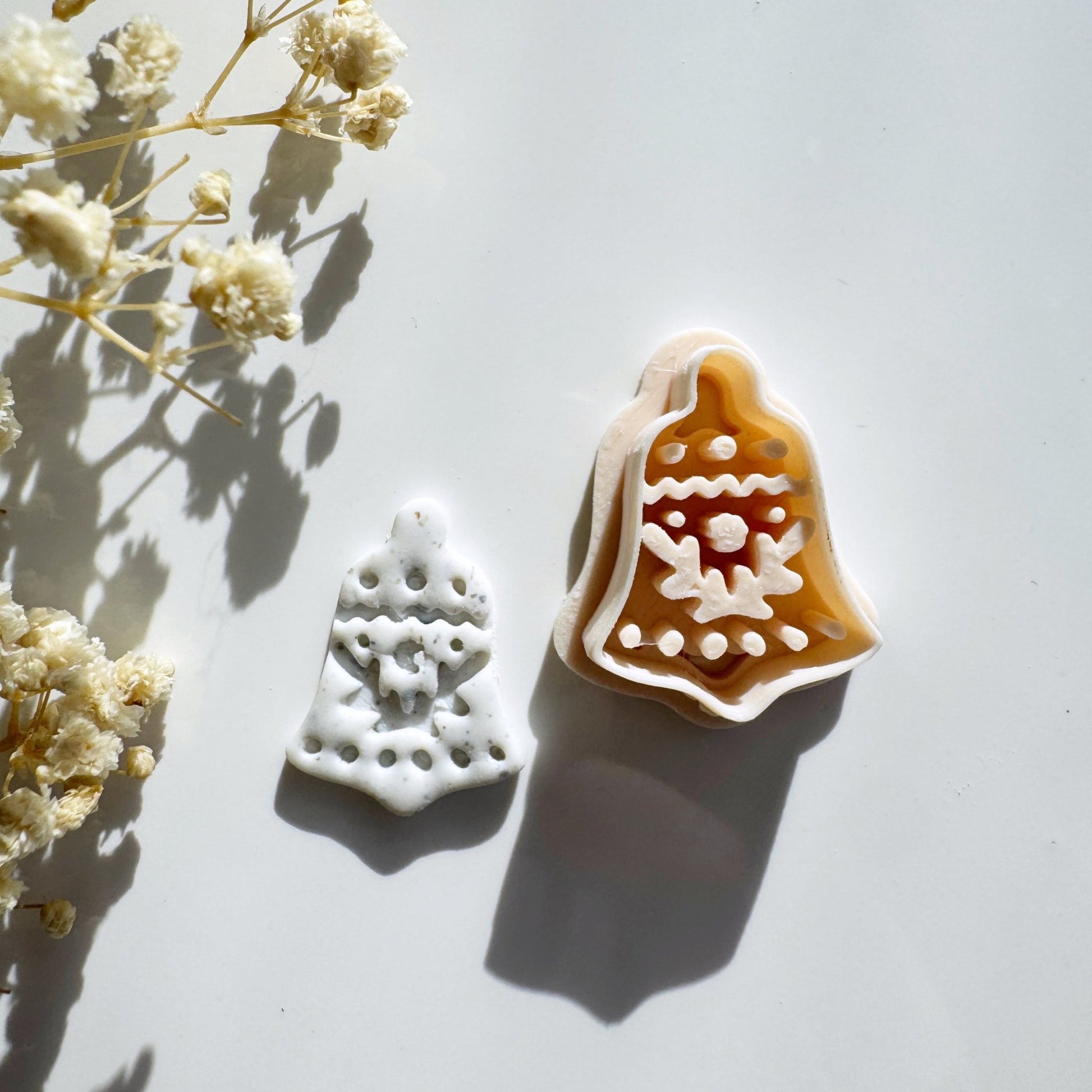 Nordic Bel Cutter – Scandinavische kerstbel kleisnijder voor oorbellen en sieraden - S.I. Originals