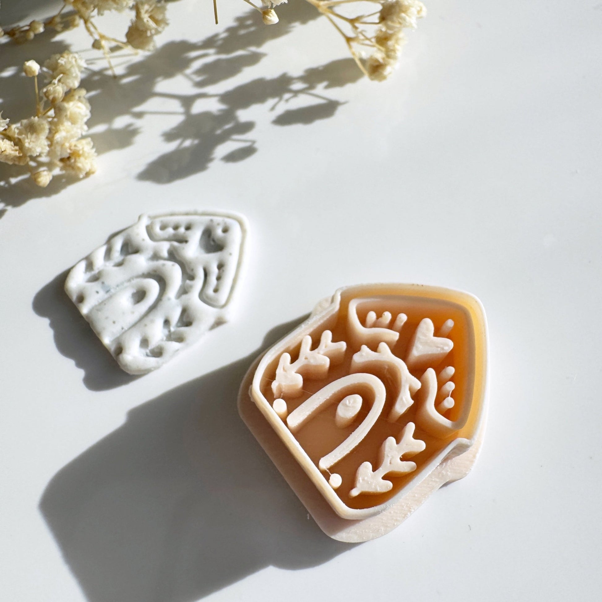 Nordic Huis Cutter met Hart – Scandinavische kleisnijder voor oorbellen en sieraden - S.I. Originals