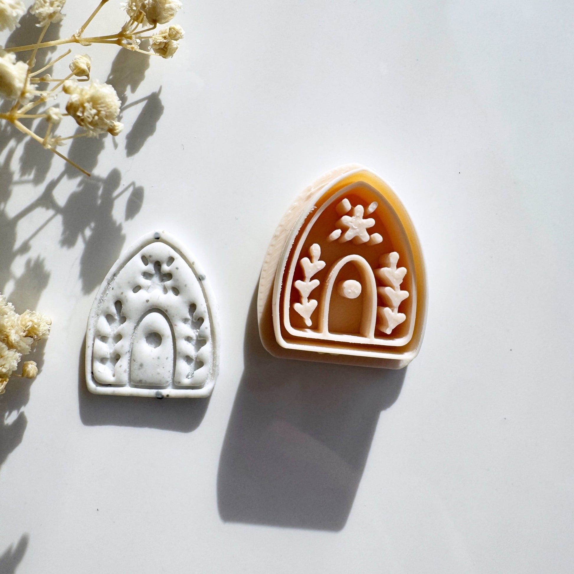 Nordic Huis Cutter – Scandinavisch kleisnijder voor oorbellen en sieraden - S.I. Originals