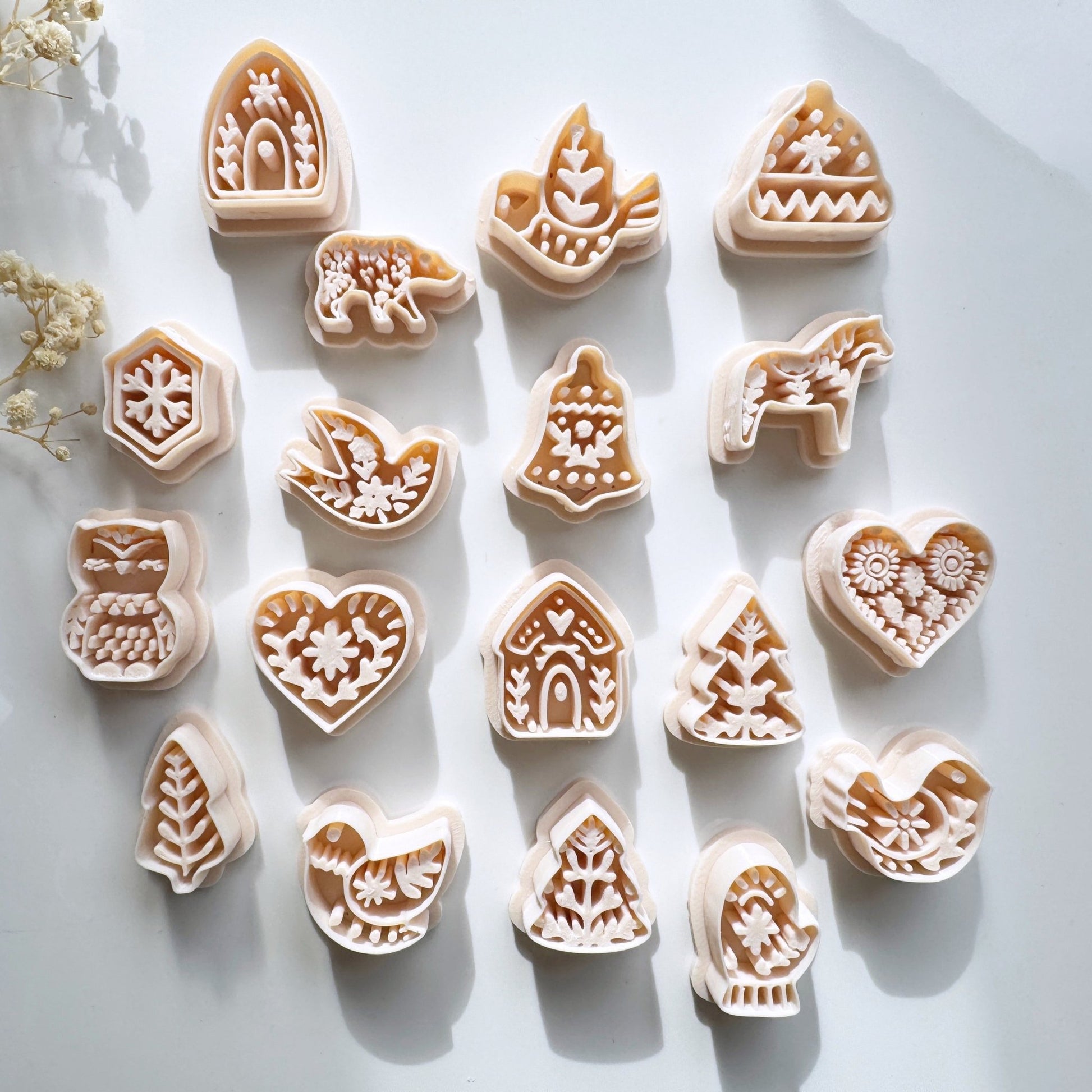 Nordic Huis Cutter – Scandinavisch kleisnijder voor oorbellen en sieraden - S.I. Originals