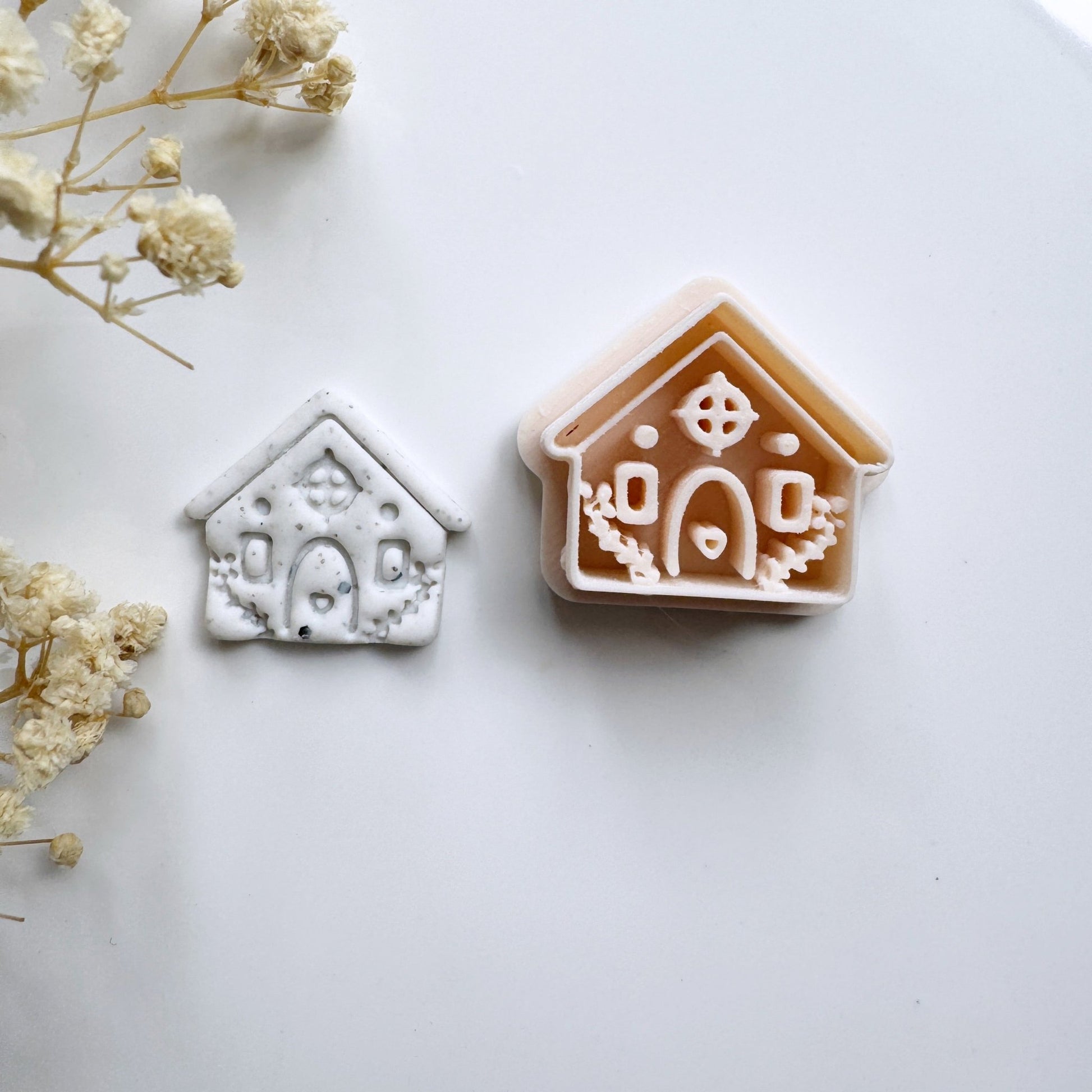 Nordic Huis Cutter – Scandinavisch kleisnijder voor oorbellen en sieraden - S.I. Originals