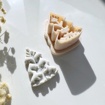 Nordic Kerstboom Cutter – Scandinavische kleisnijder voor oorbellen en sieraden - S.I. Originals