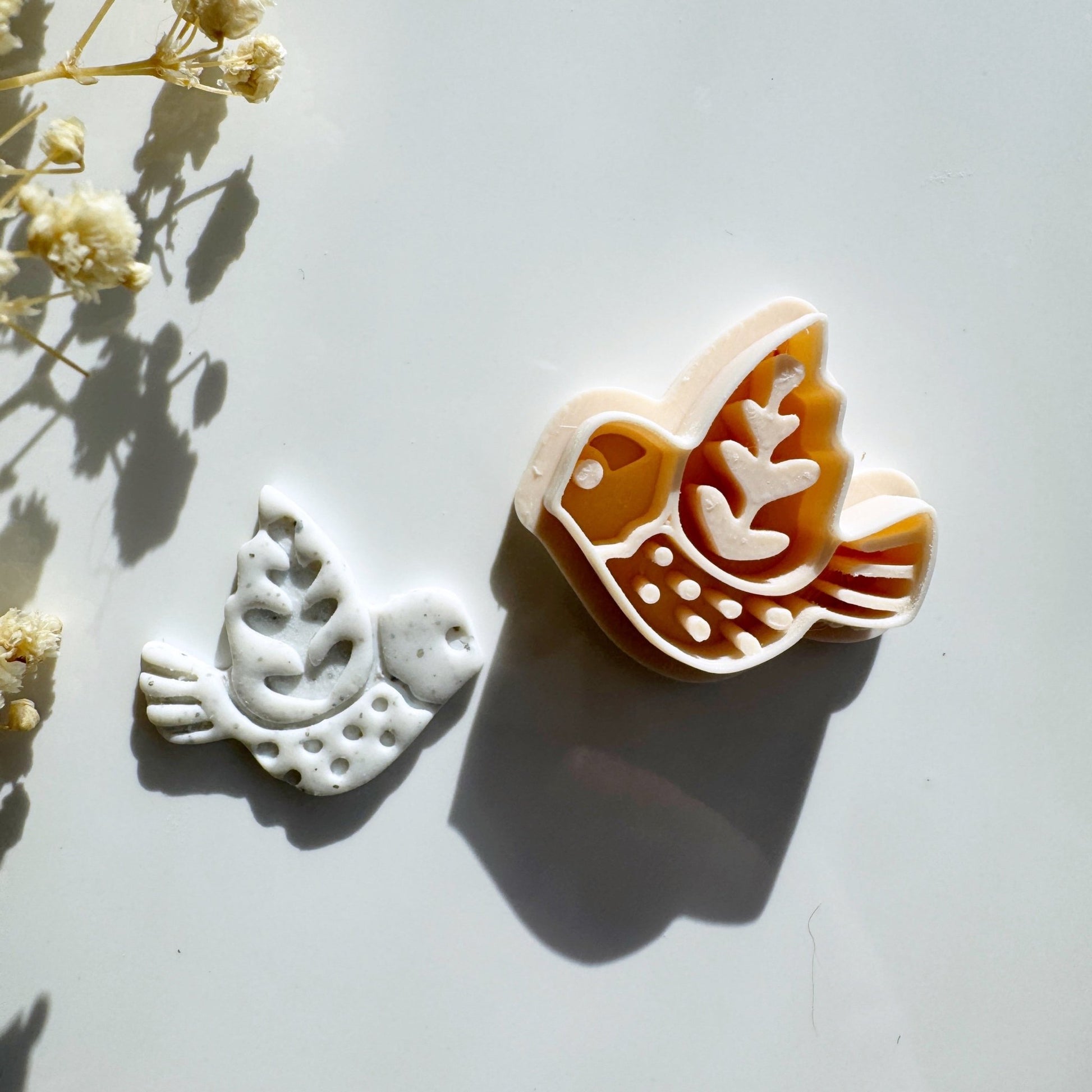 Nordic Vogel Cutter – Scandinavische kleisnijder voor sieraden en oorbellen - S.I. Originals