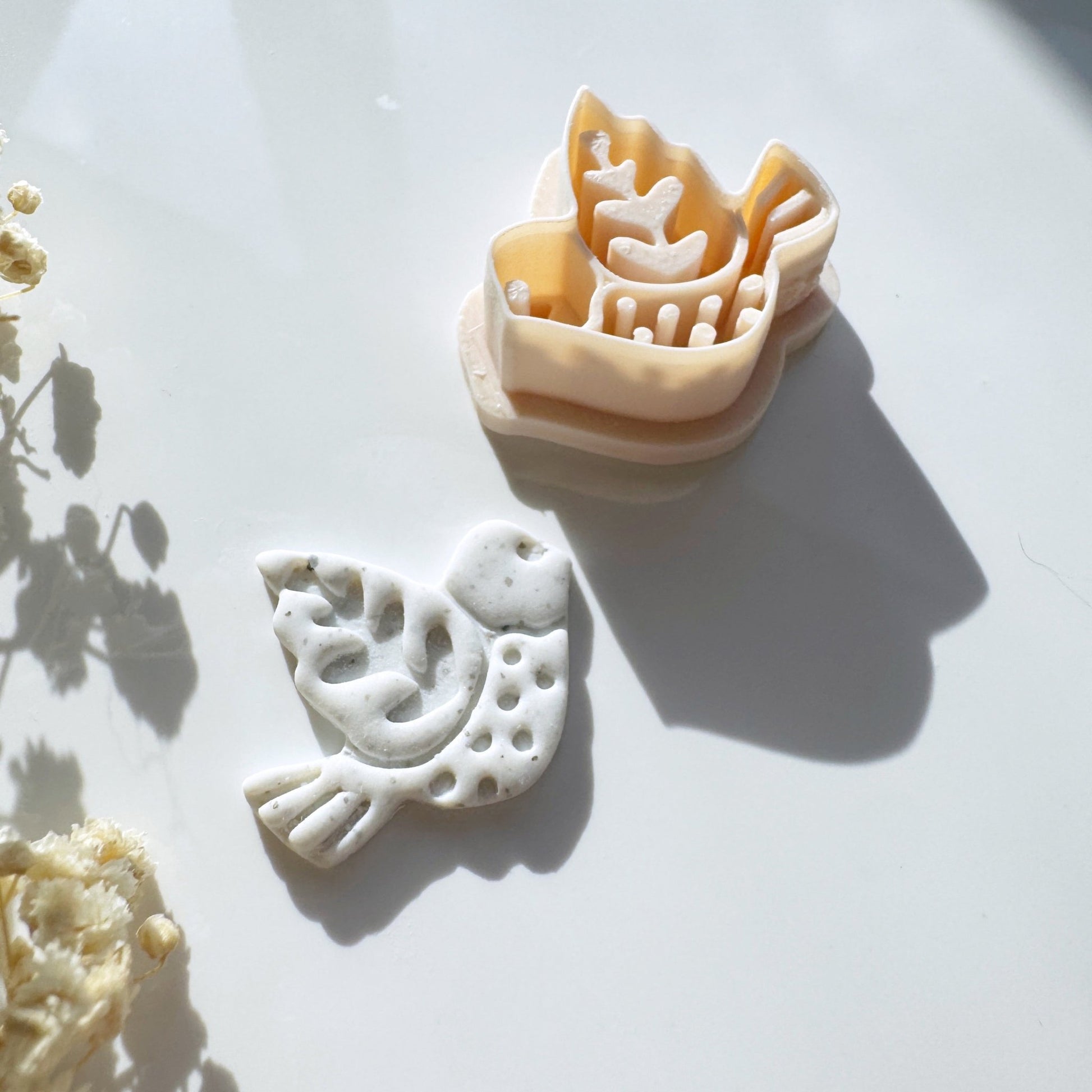 Nordic Vogel Cutter – Scandinavische kleisnijder voor sieraden en oorbellen - S.I. Originals