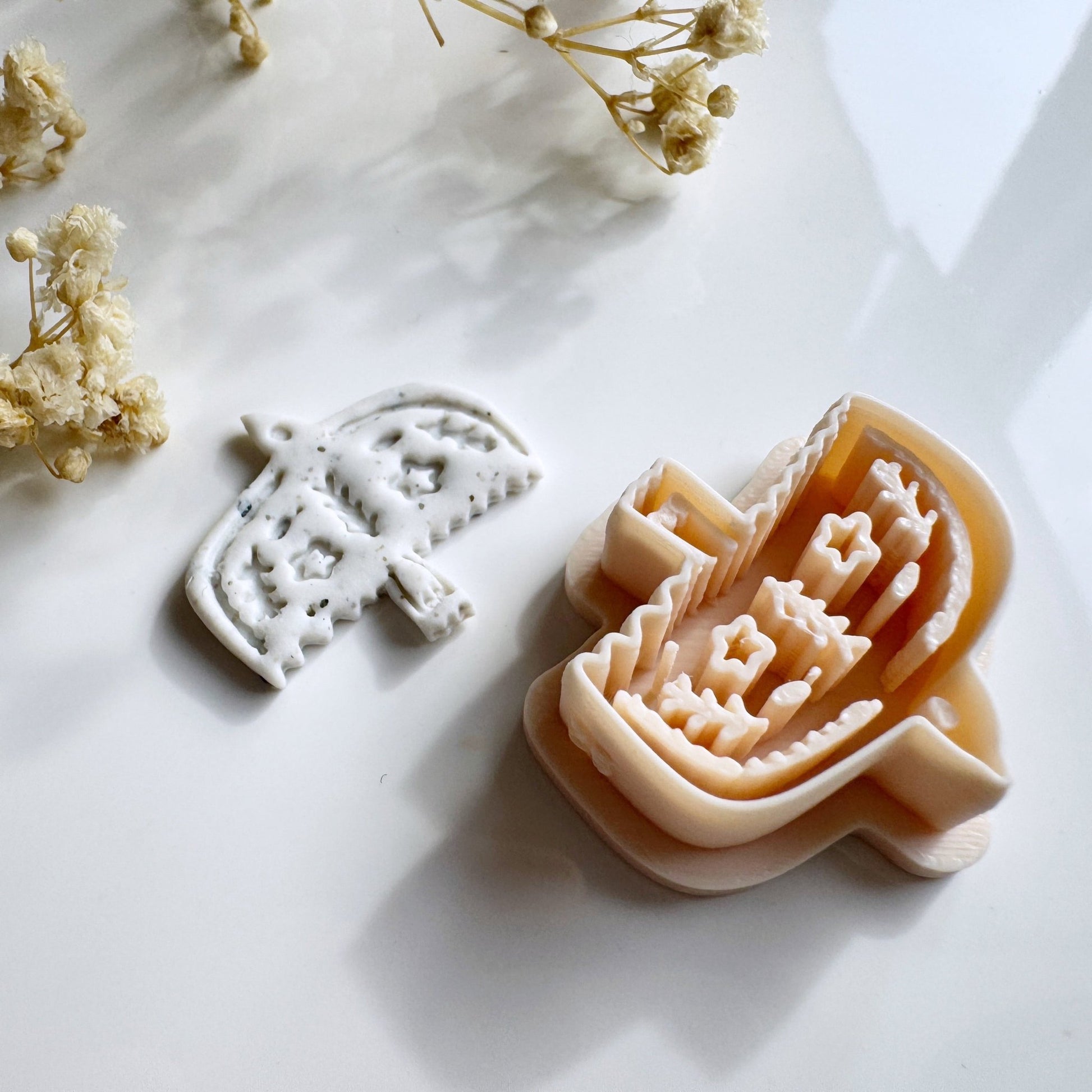 Nordic Vogel Cutter – Scandinavische kleisnijder voor sieraden en oorbellen - S.I. Originals