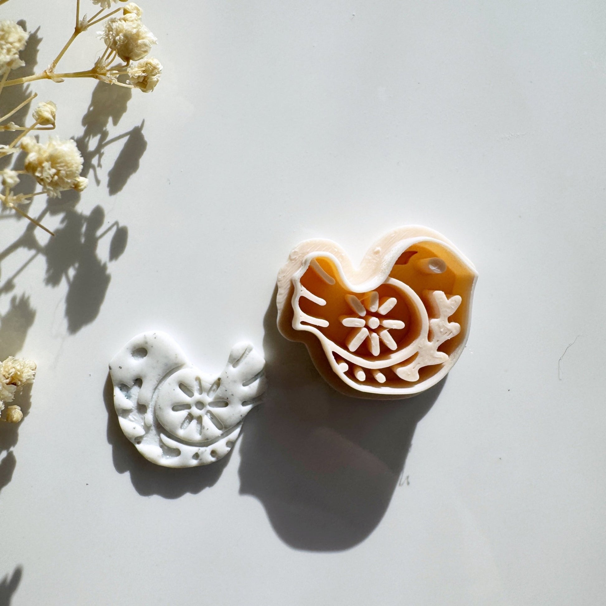 Nordic Vogel Cutter – Scandinavische kleisnijder voor sieraden en oorbellen - S.I. Originals