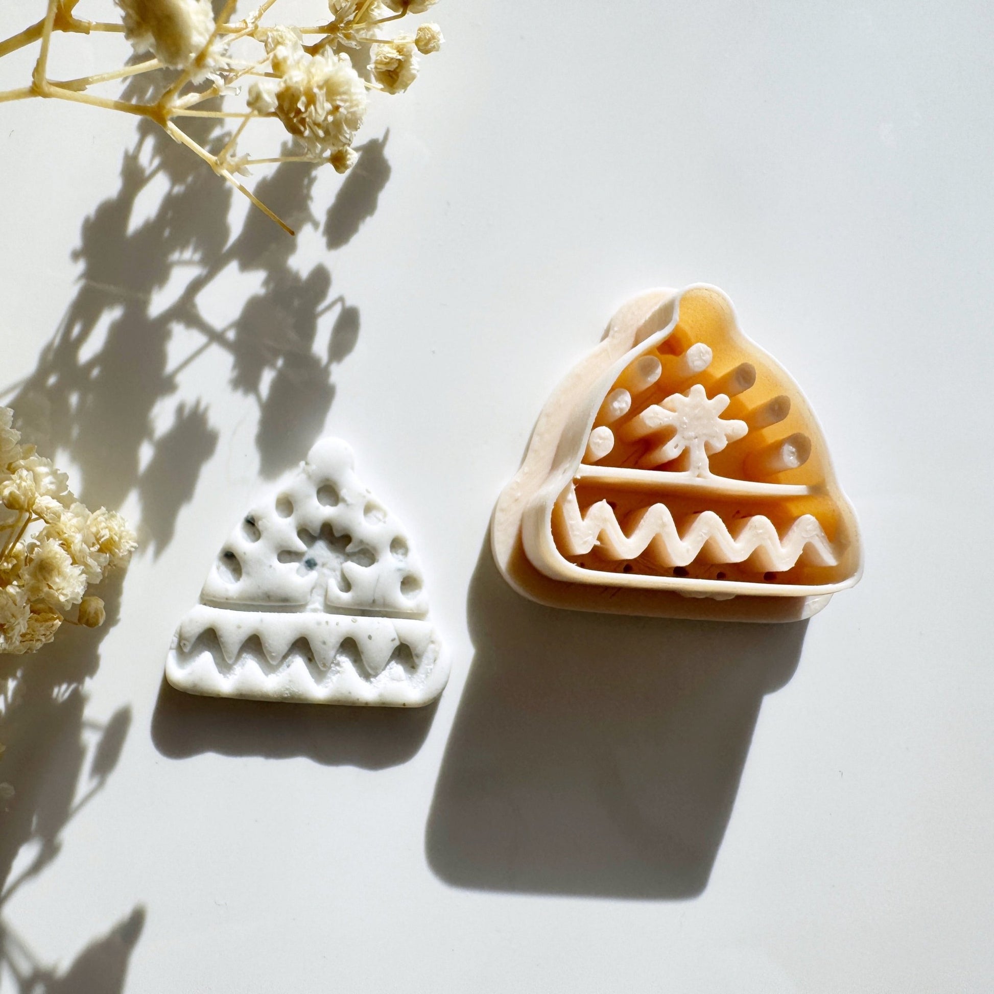 Nordic Wintermuts Cutter – Polymeerklei Uitsteker Winter Sieraden - S.I. Originals