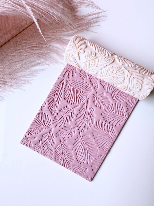 Peacock feathers texture roller - S.I. Originals