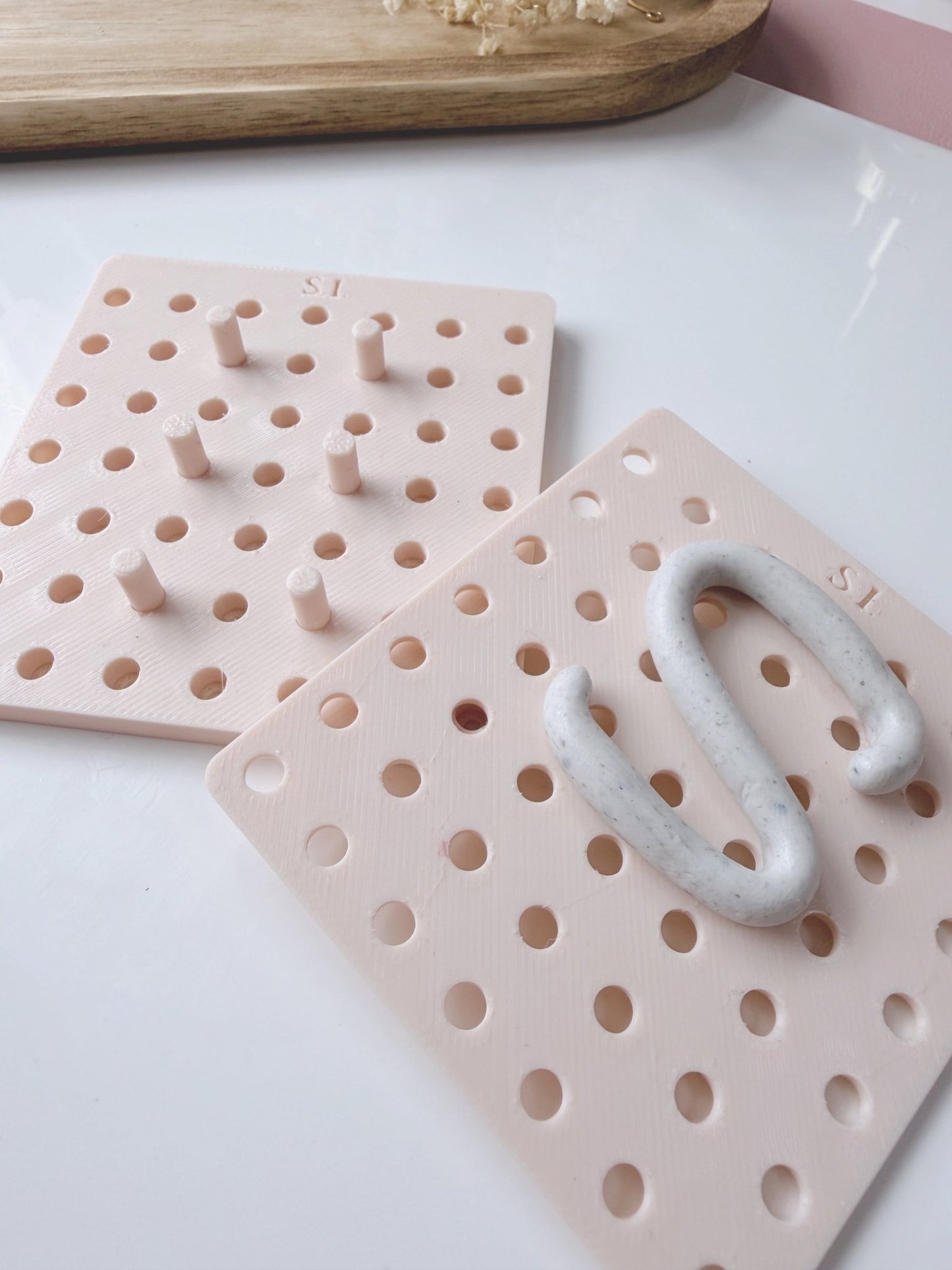 ShapeGrid Board – Vorm - en maatgeleider voor polymer clay - S.I. Originals