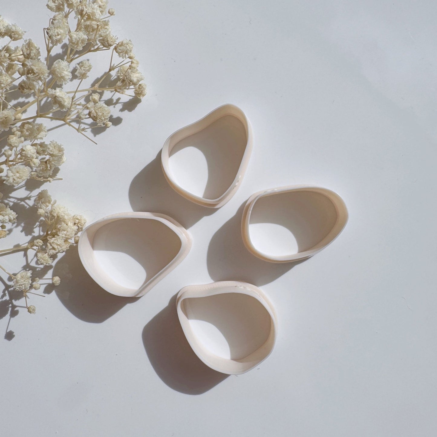 Stone Essence Cutters – Set III | Polymeerklei Cutters 20–50 mm - S.I. Originals