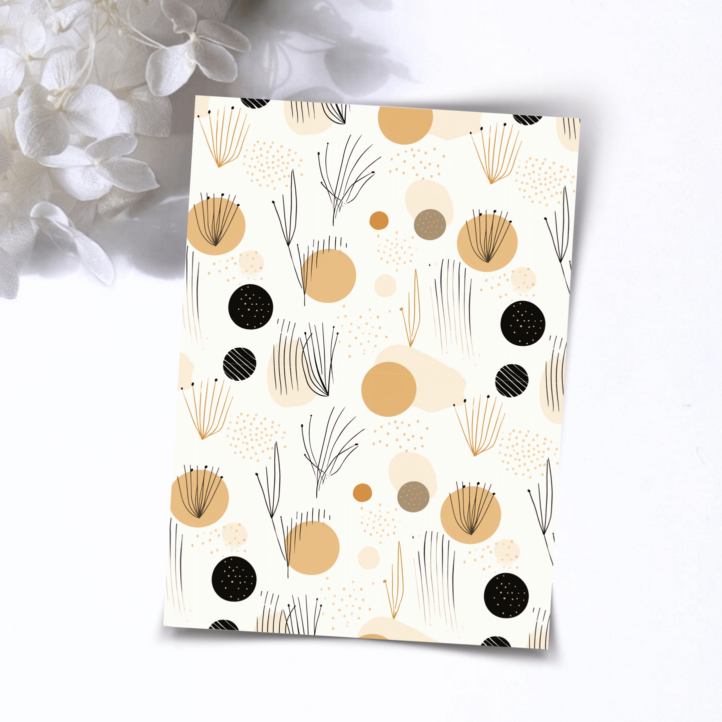 Transfer Paper – Abstract Boho | Voor Polymeer Klei - Water Transfer Paper - S.I. Originals