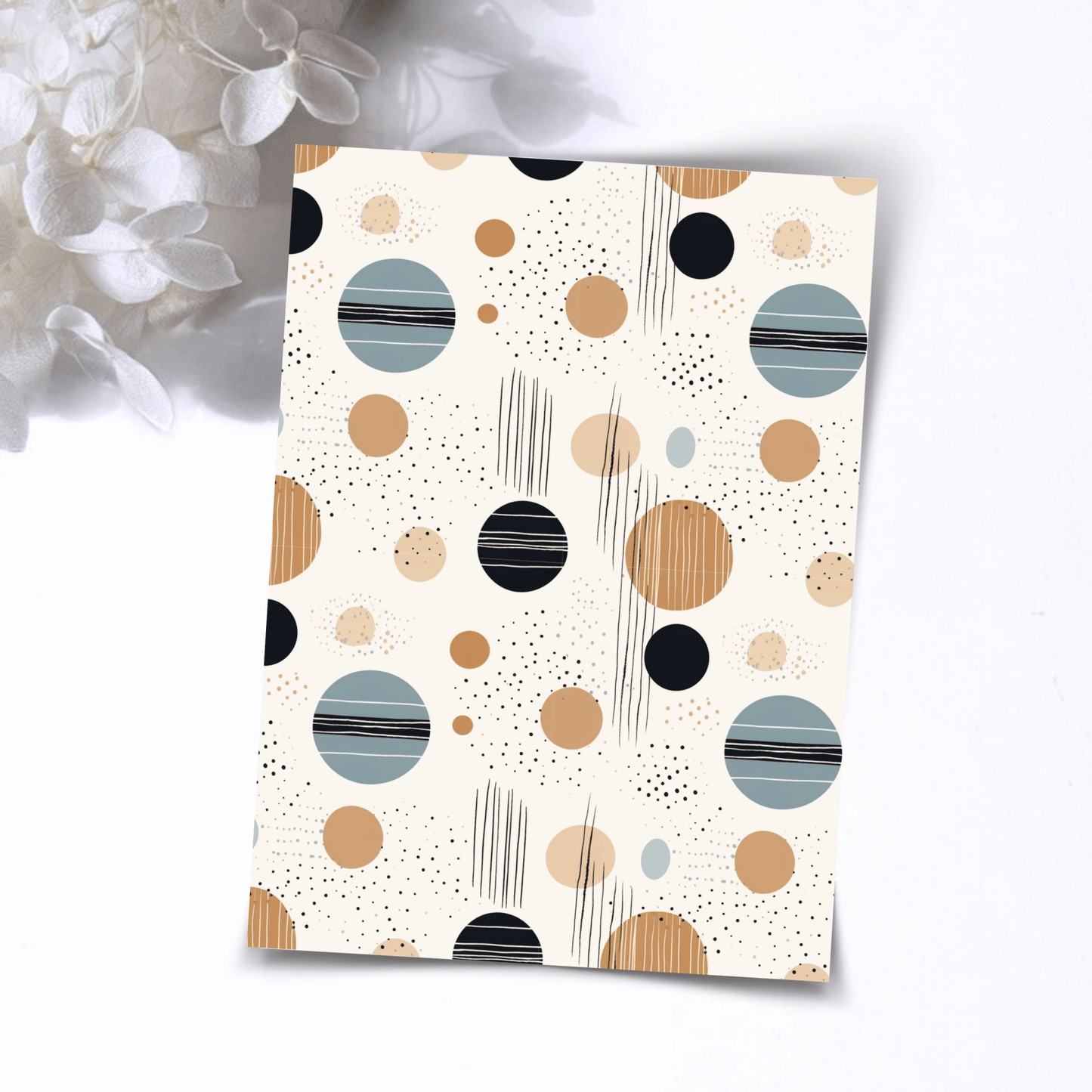 Transfer Paper – Abstract Boho | Voor Polymeer Klei - Water Transfer Paper - S.I. Originals