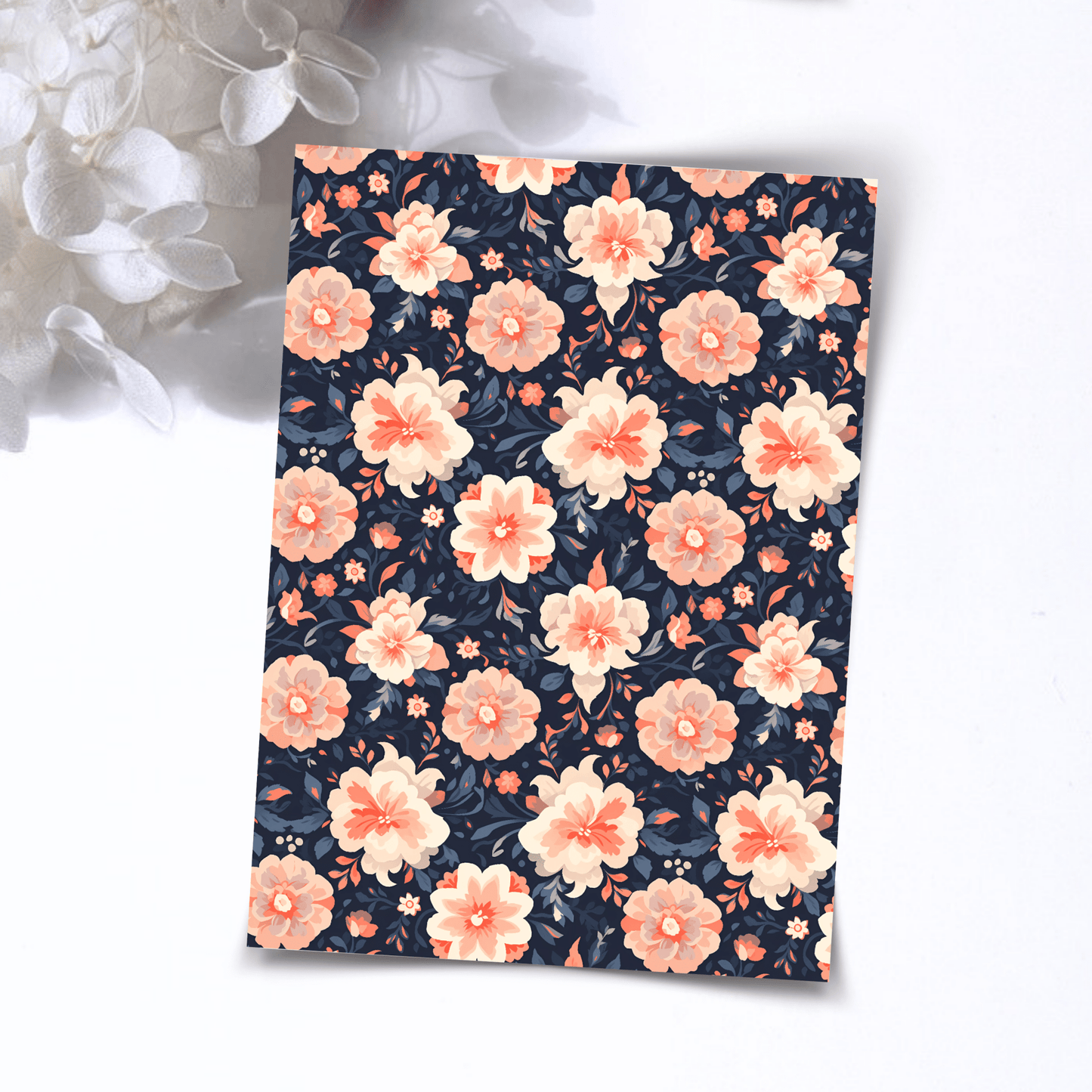 Transfer Paper – Blue Moroccan | Voor Polymeer Klei - Water Transfer Paper - 125 - S.I. Originals