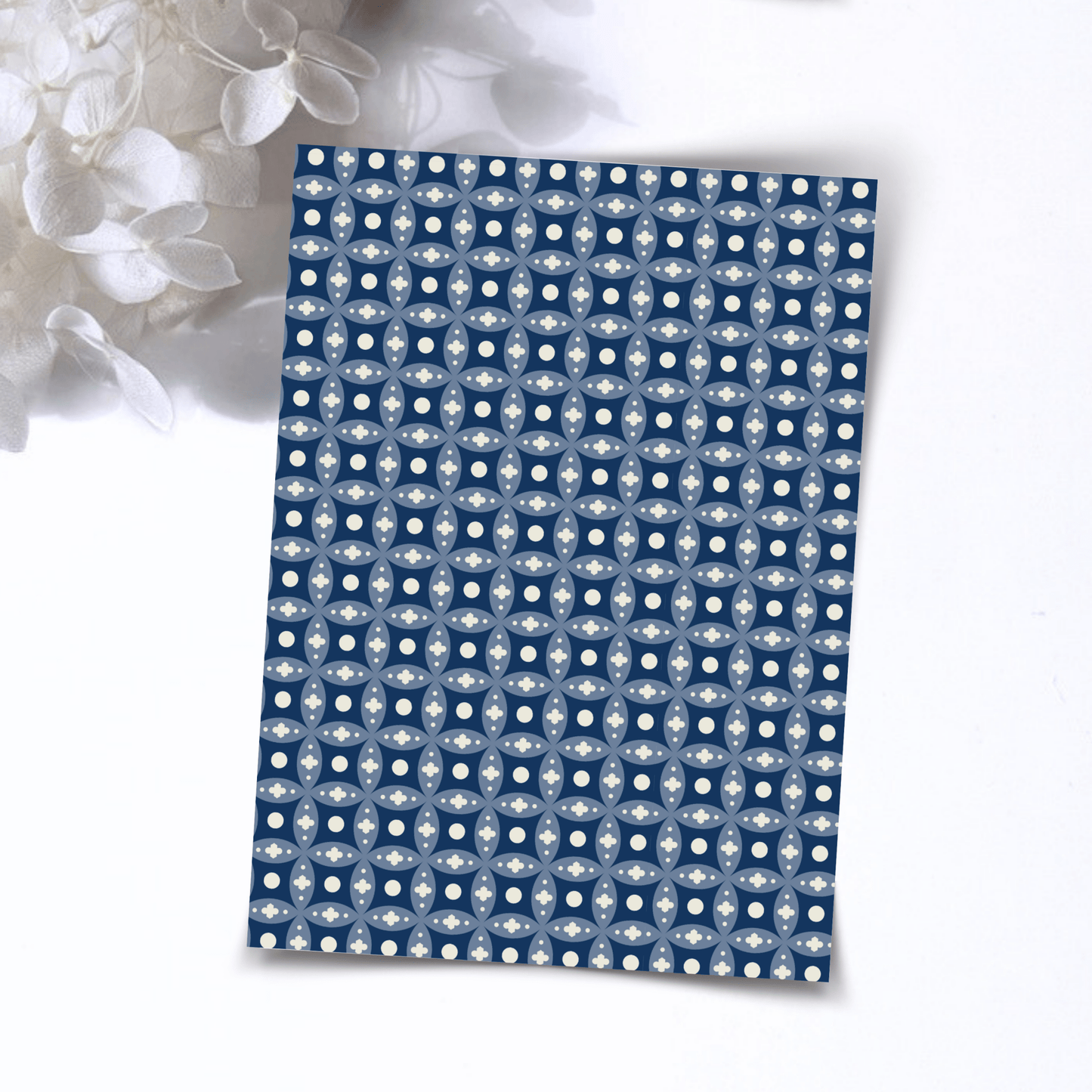 Transfer Paper – Blue Plaid | Voor Polymeer Klei - Water Transfer Paper - 148 - S.I. Originals