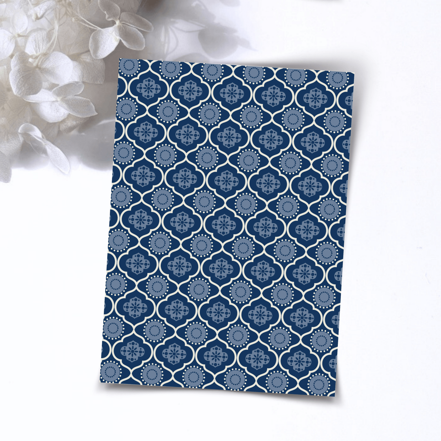 Transfer Paper – Blue Plaid | Voor Polymeer Klei - Water Transfer Paper - 149 - S.I. Originals