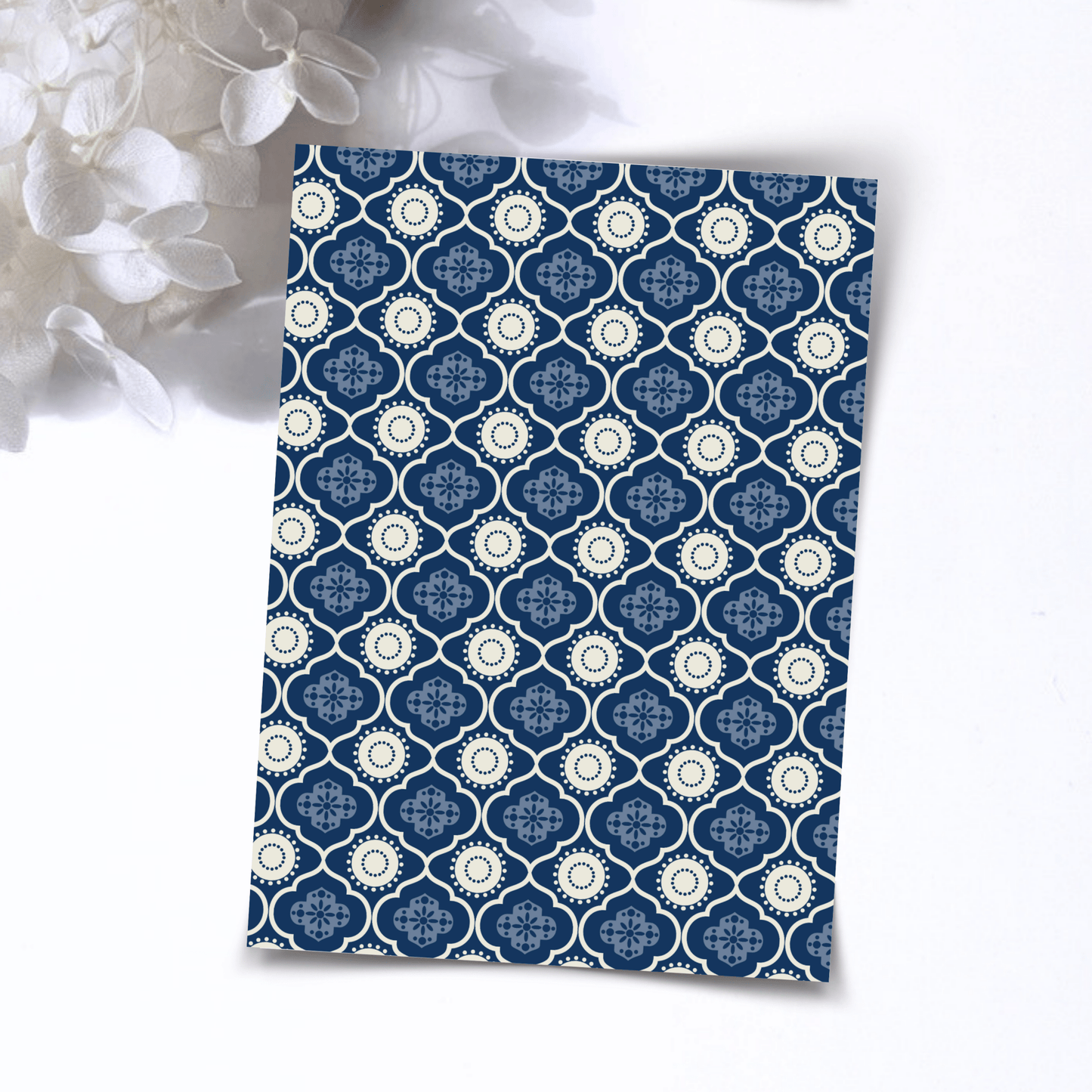 Transfer Paper – Blue Plaid | Voor Polymeer Klei - Water Transfer Paper - 150 - S.I. Originals