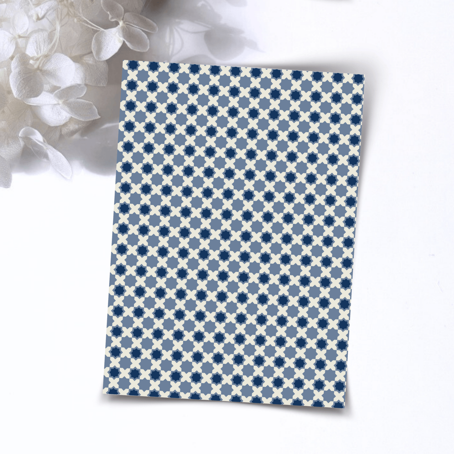 Transfer Paper – Blue Plaid | Voor Polymeer Klei - Water Transfer Paper - 152 - S.I. Originals