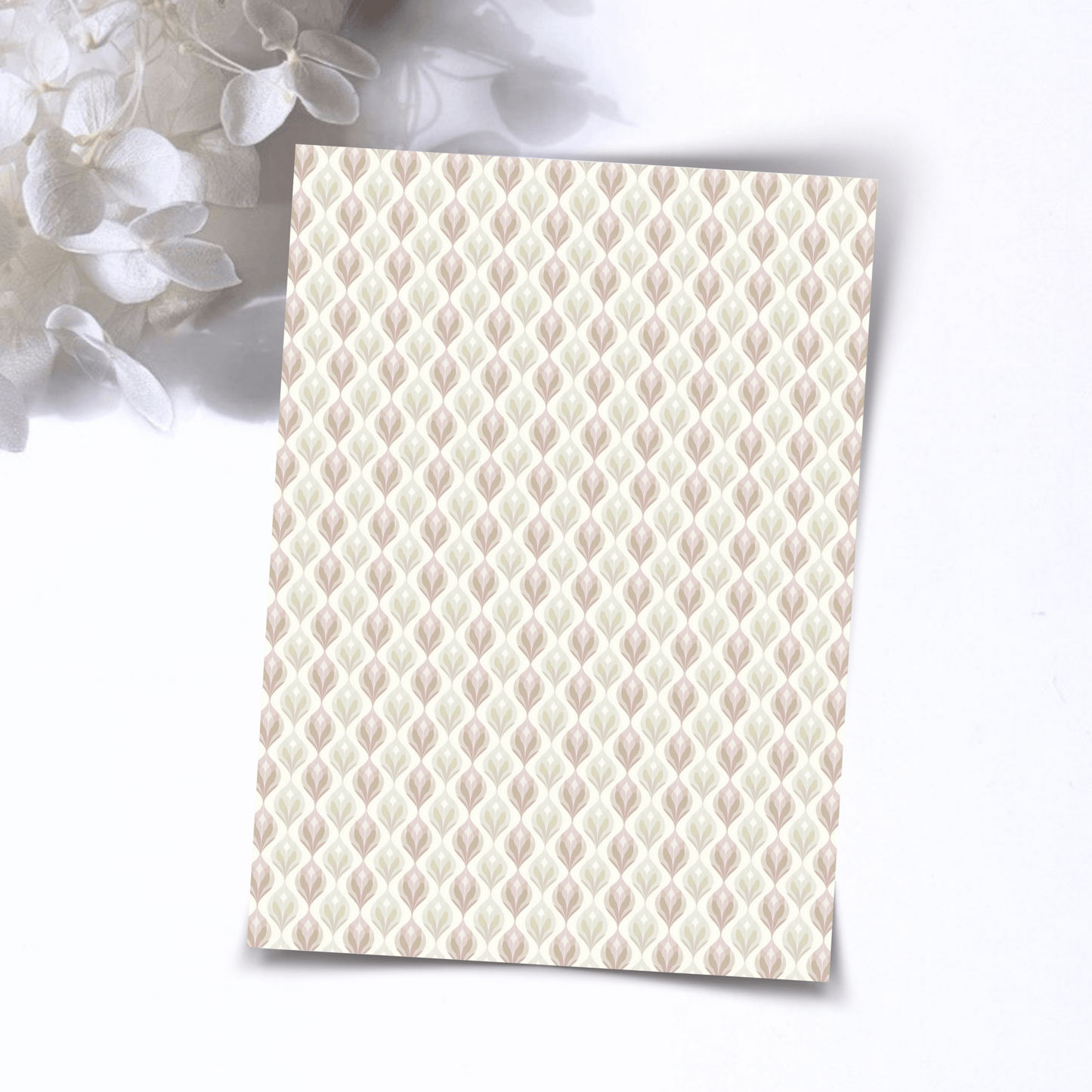 Transfer Paper – Boho Neutrals | Voor Polymeer Klei - Water Transfer Paper - S.I. Originals