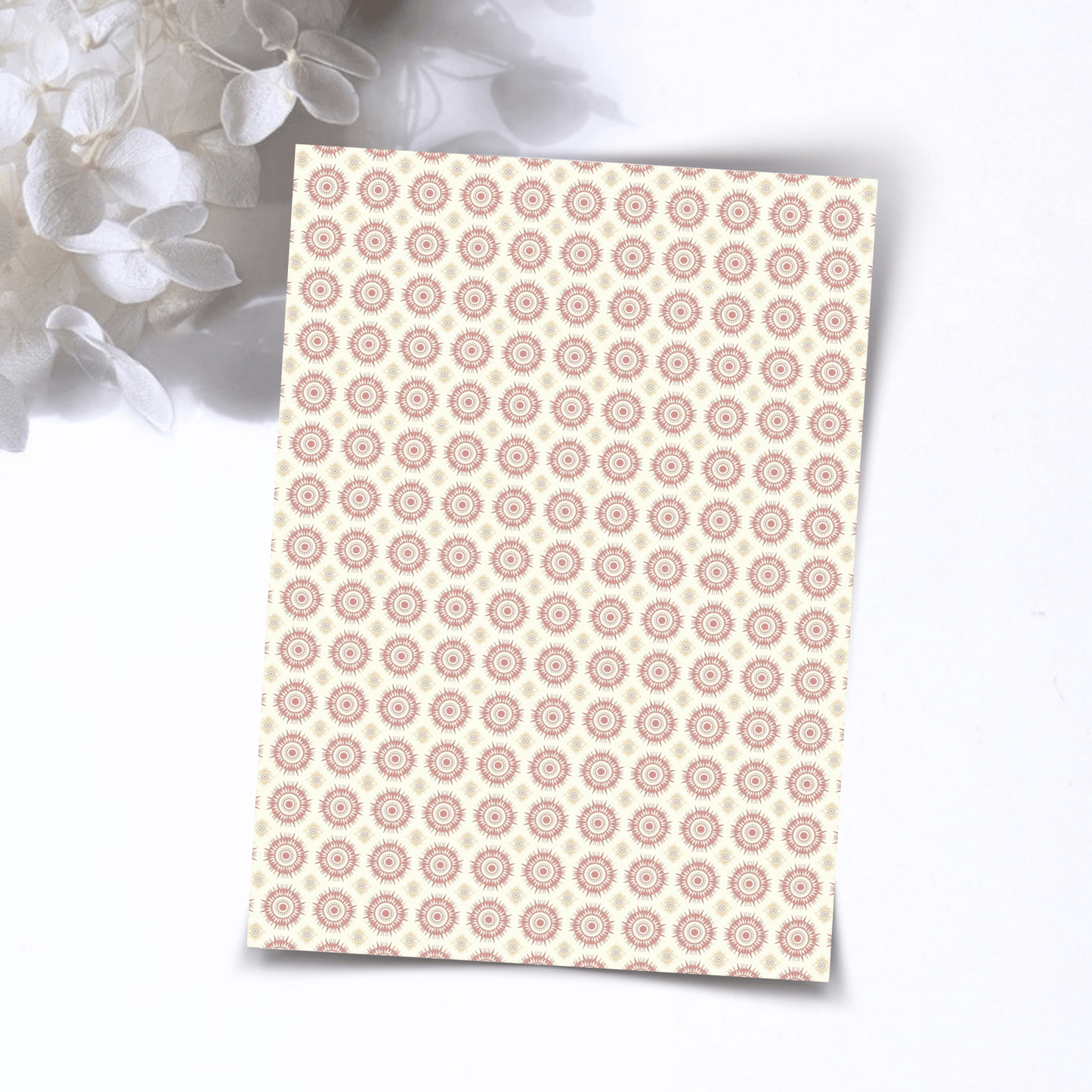 Transfer Paper – Boho Neutrals | Voor Polymeer Klei - Water Transfer Paper - S.I. Originals