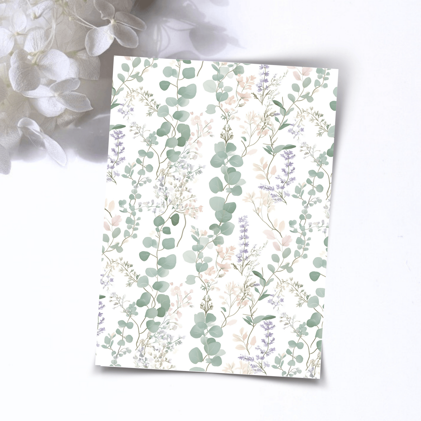 Transfer Paper – Botanical | Voor Polymeer Klei - Water Transfer Paper - S.I. Originals