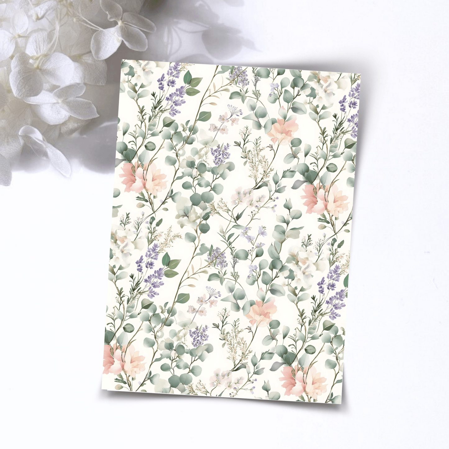 Transfer Paper – Botanical | Voor Polymeer Klei - Water Transfer Paper - S.I. Originals