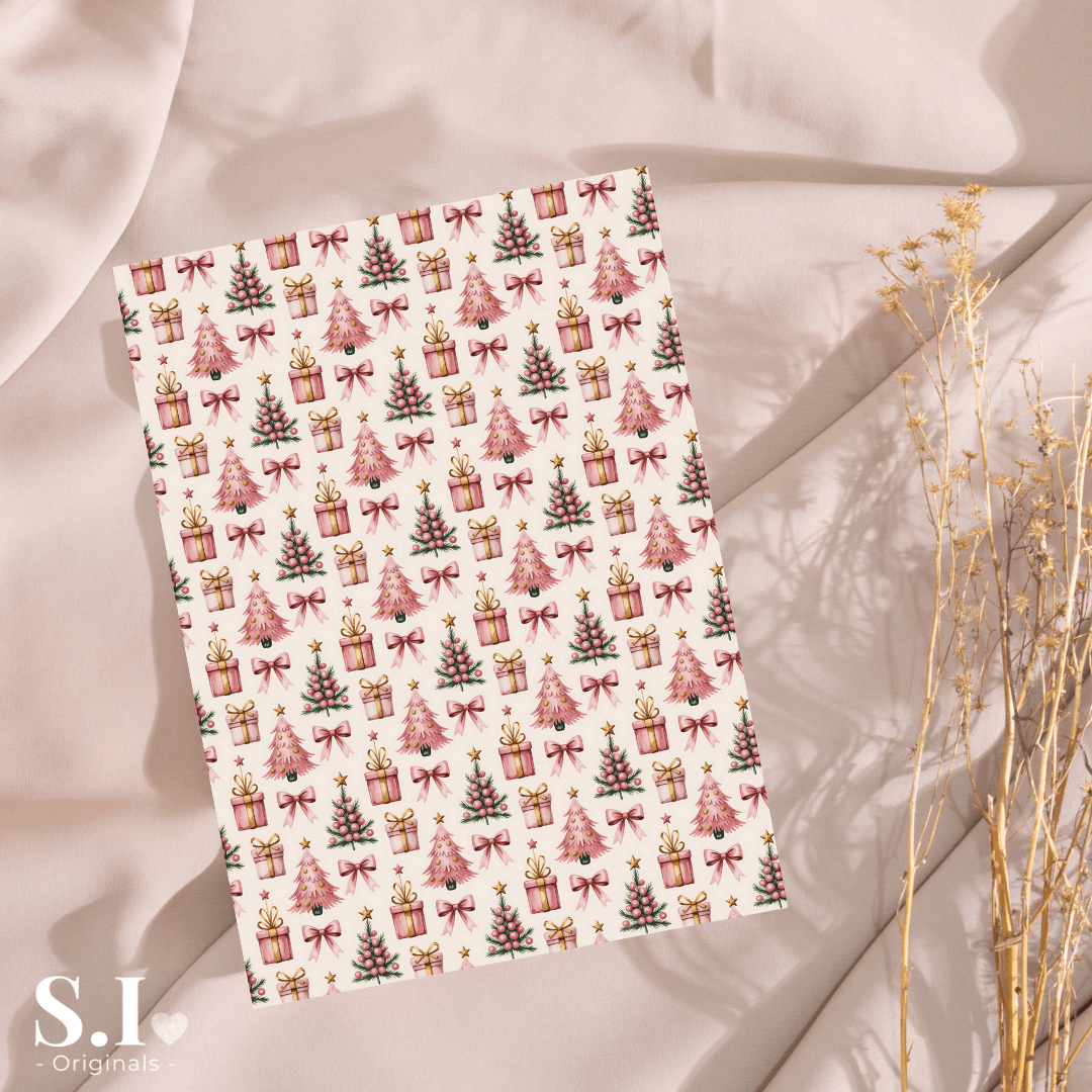 Transfer Paper - Christmas | Voor Polymeer Klei - Water Transfer Paper - 2510 - 086 - S.I. Originals