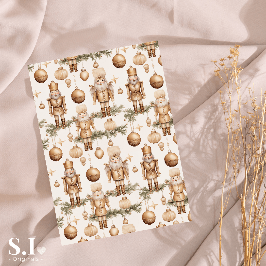 Transfer Paper - Christmas | Voor Polymeer Klei - Water Transfer Paper - 2510 - 098 - S.I. Originals