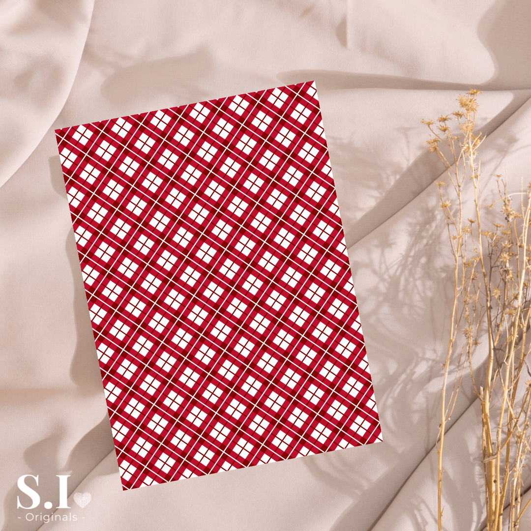 Transfer Paper - Christmas | Voor Polymeer Klei - Water Transfer Paper - 2510 - 101 - S.I. Originals