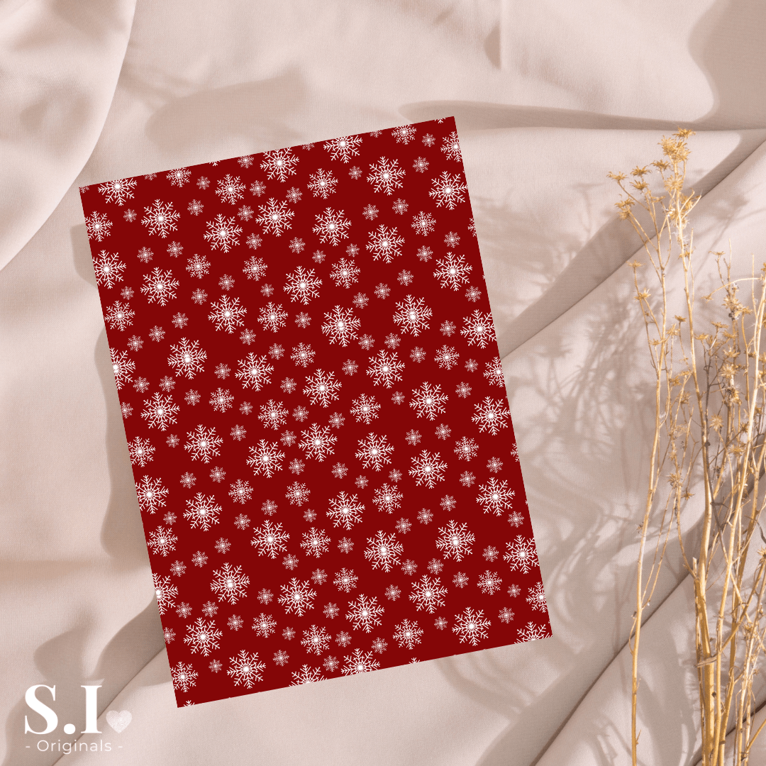 Transfer Paper - Christmas | Voor Polymeer Klei - Water Transfer Paper - 2510 - 103 - S.I. Originals