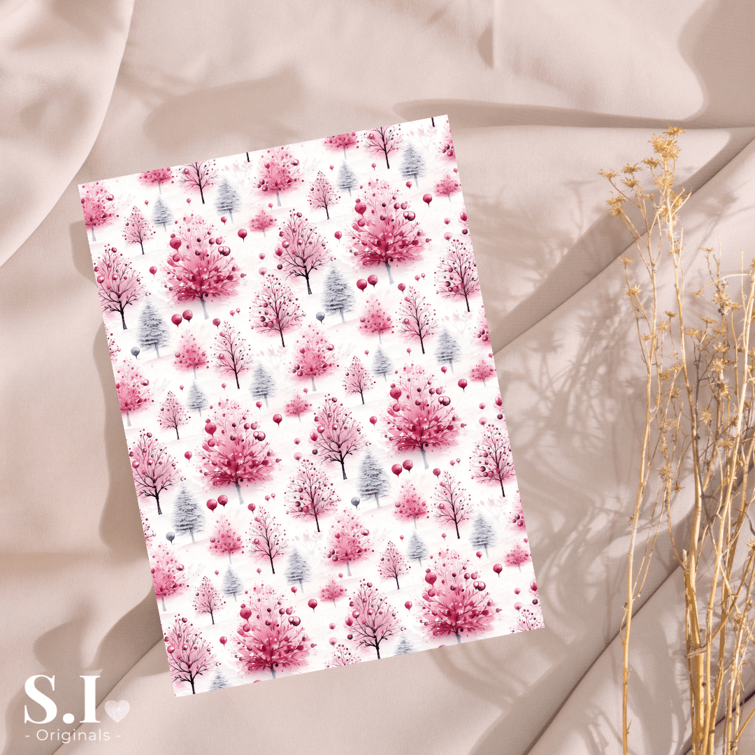 Transfer Paper - Christmas | Voor Polymeer Klei - Water Transfer Paper - 2510 - 126 - S.I. Originals