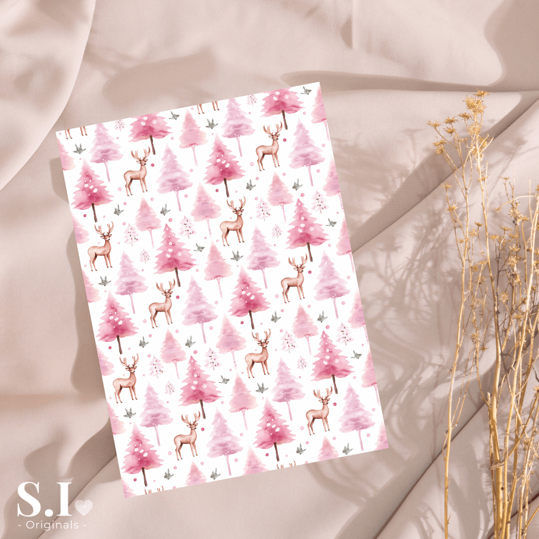 Transfer Paper - Christmas | Voor Polymeer Klei - Water Transfer Paper - 2510 - 129 - S.I. Originals