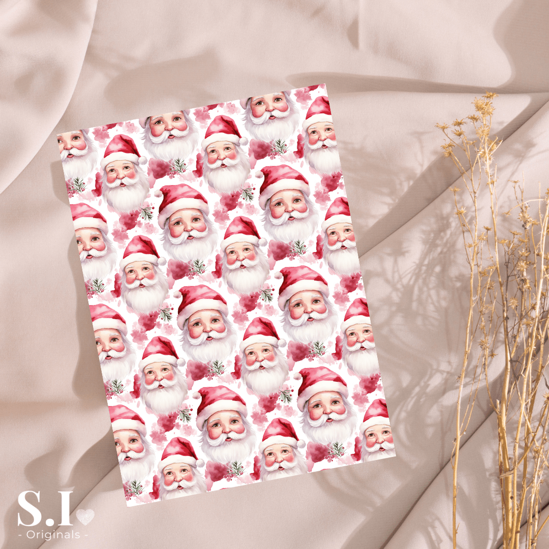 Transfer Paper - Christmas | Voor Polymeer Klei - Water Transfer Paper - 2510 - 130 - S.I. Originals