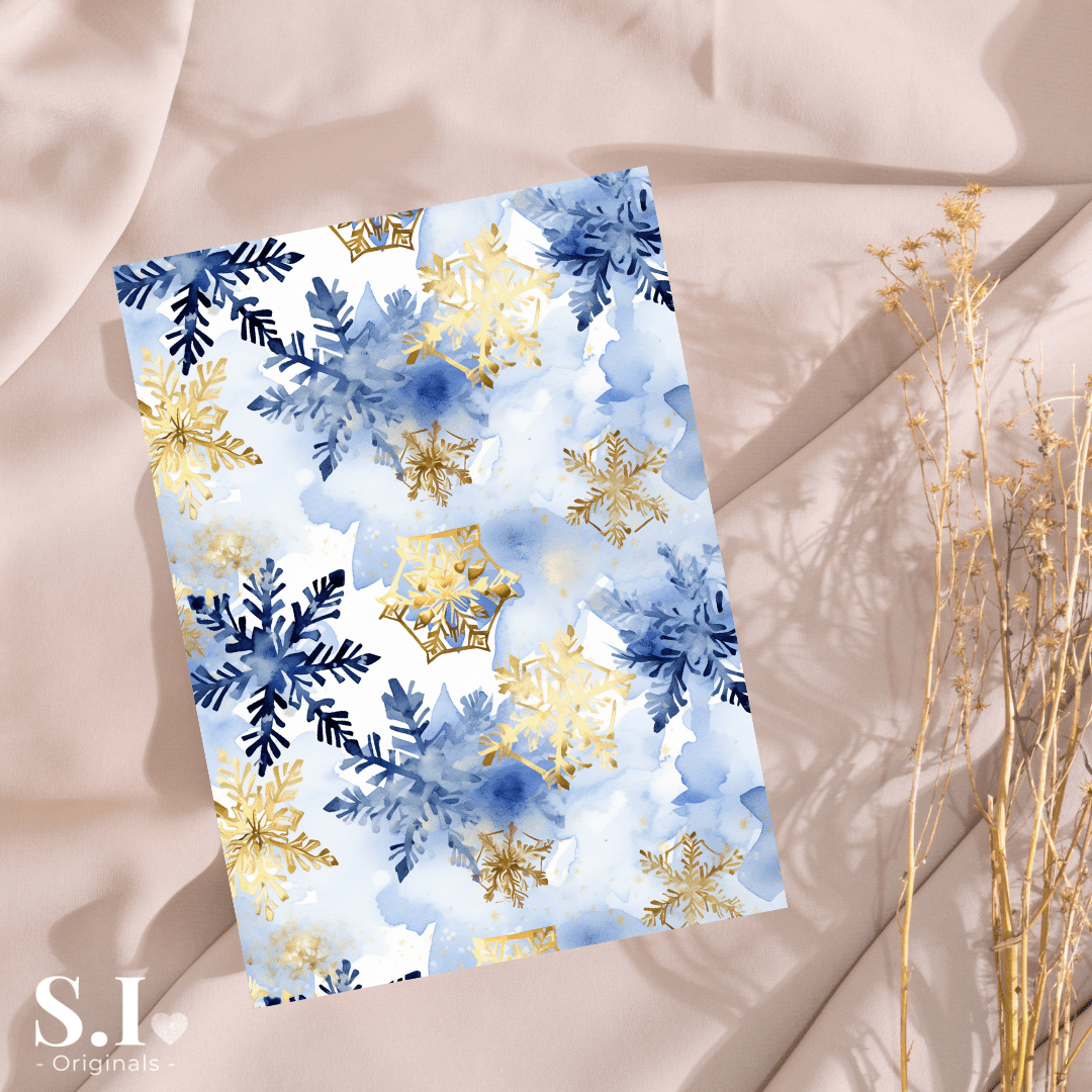 Transfer Paper - Christmas | Voor Polymeer Klei - Water Transfer Paper - 2510 - 133 - S.I. Originals