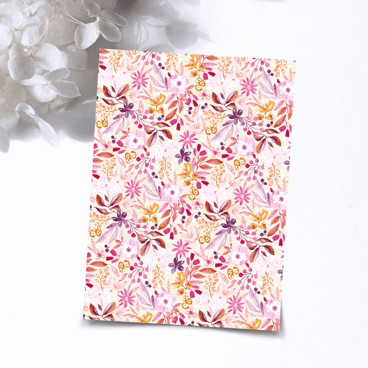 Transfer Paper – Floral | Voor Polymeer Klei - Water Transfer Paper - 255 - S.I. Originals